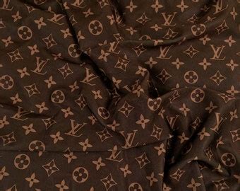 fake louis vuitton vinyl fabric|louis vuitton fabric by yard.